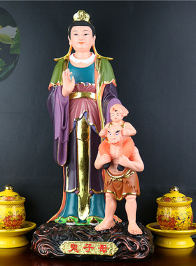 树脂工厂直销四大天王寺院神像