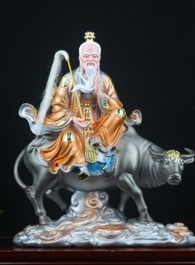 道家三清灵宝天尊教主神像