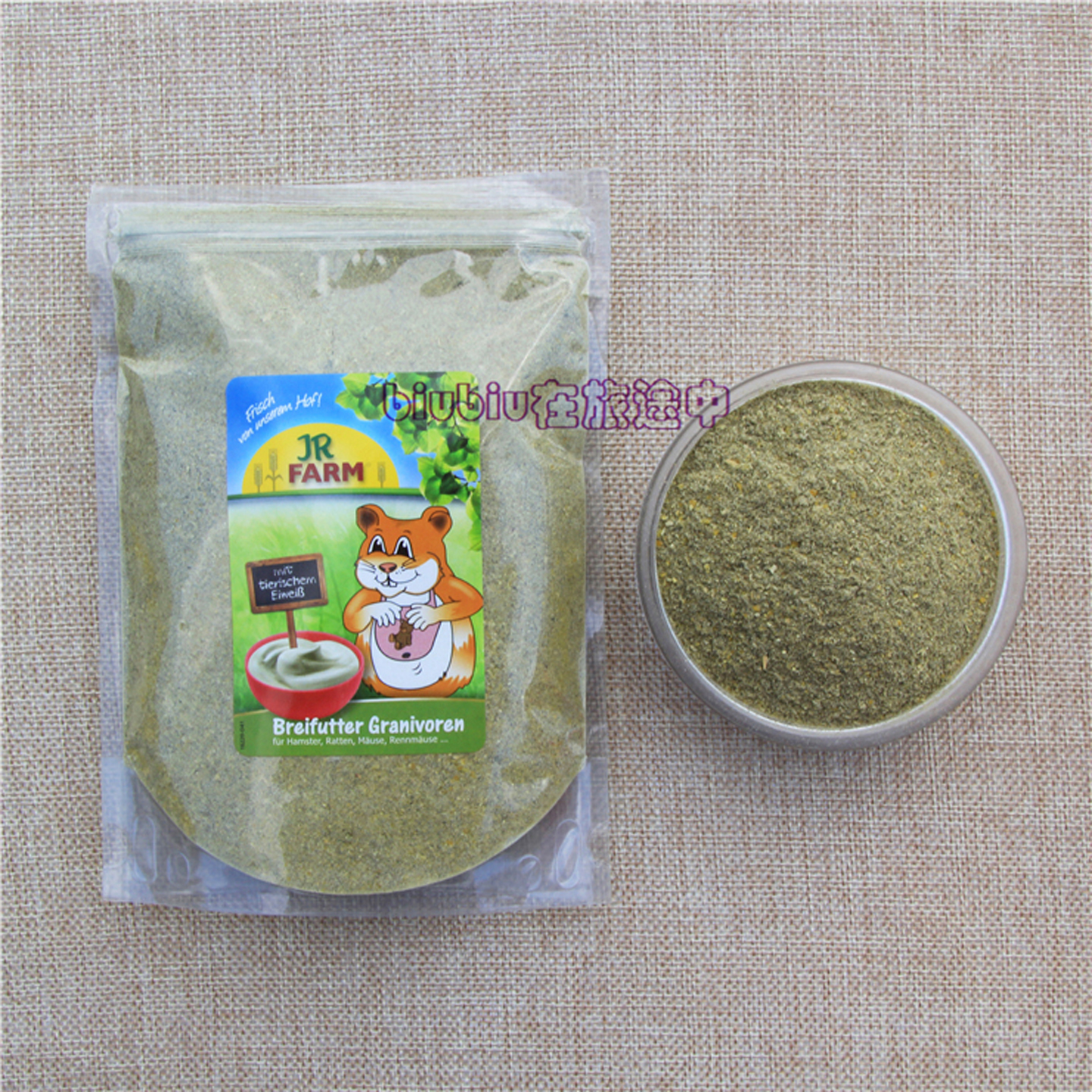 德国JR Farm仓鼠维他矿物营养糊糊粉草粉老年断牙体弱代餐不上火