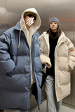 备战双十一中长款过膝棉服假两件加厚情侣棉衣女G910P158男类，男装棉衣，电商A339