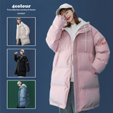 备战双十一中性风中长款棉服假两件情侣棉衣女G910P158男类，男装棉衣，电商A339