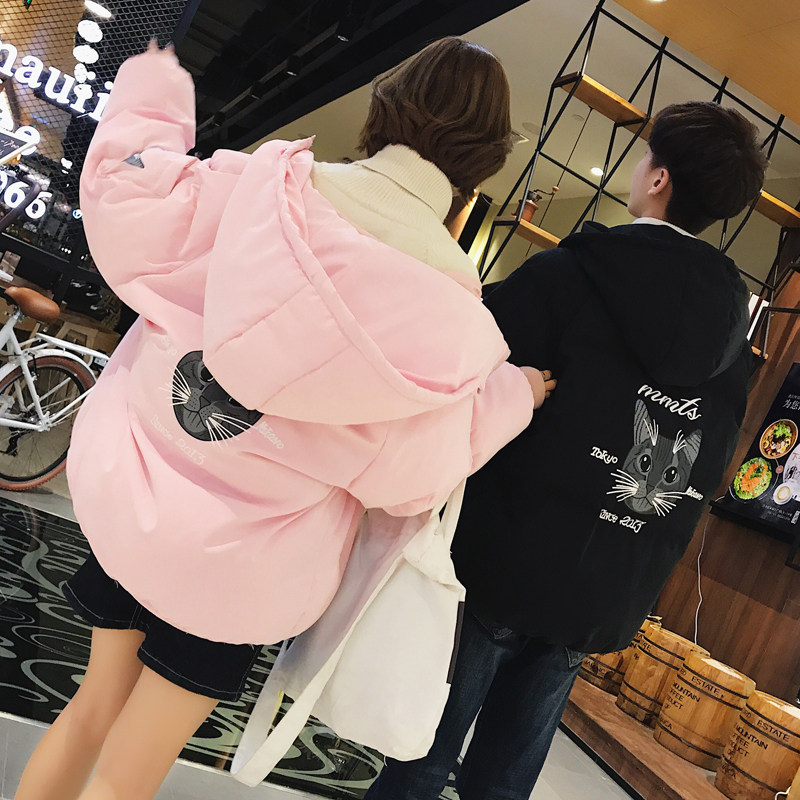 情侣装冬装连帽情侣棉衣宽松面包服外套G566-P118(控145）男类,男装棉衣,电商A339