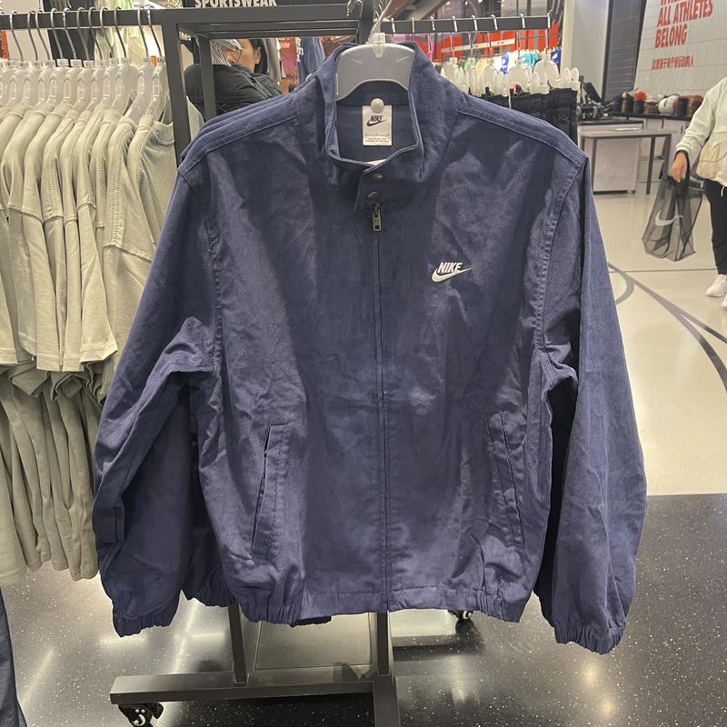 耐克男子立领复古外套