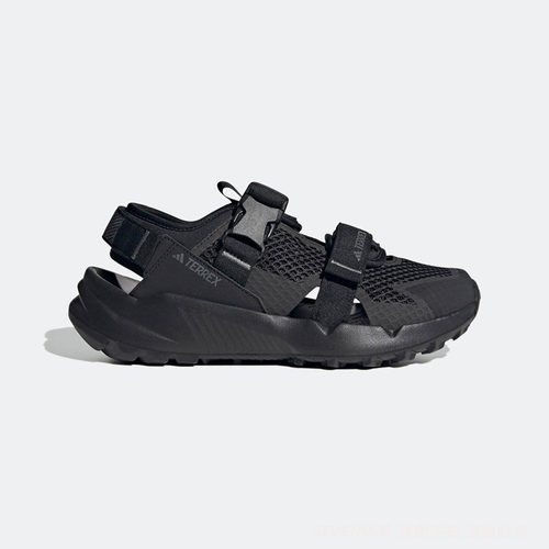 正品Adidas/阿迪达斯夏新款男女魔术贴户外徒步休闲凉鞋鞋IF7598