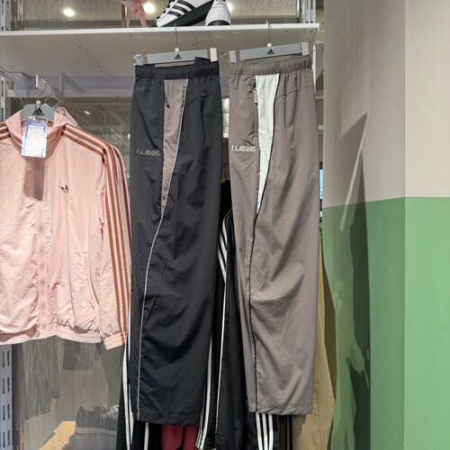 Adidas阿迪达斯男子长裤26秋季新款足球风运动休闲直筒裤 KX2840