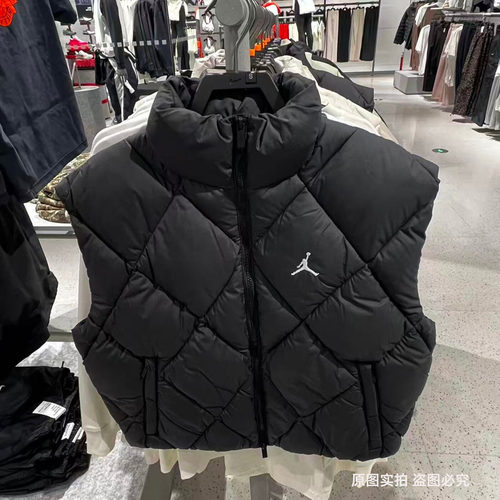 NIKE耐克女子2025秋冬新款运动休闲保暖棉服马甲HV0414-010