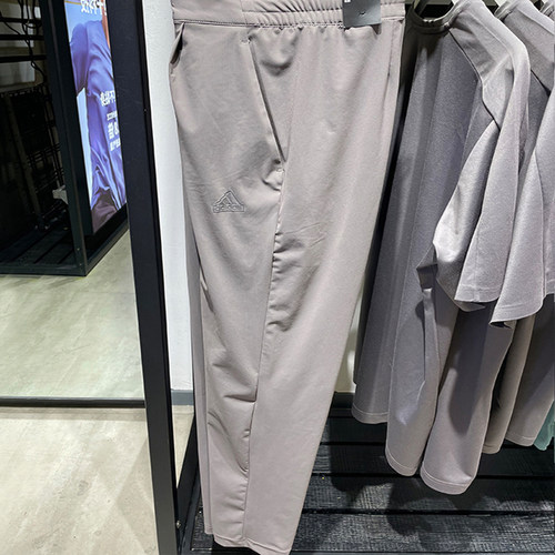 正品Adidas/阿迪达斯男子夏季新款运动休闲训练梭织长裤 JD5232