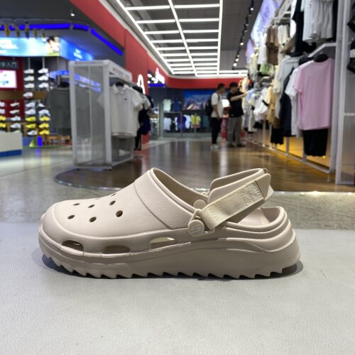 Skechers斯凯奇男鞋休闲厚底洞洞鞋百搭外穿凉拖鞋243310-OFWT