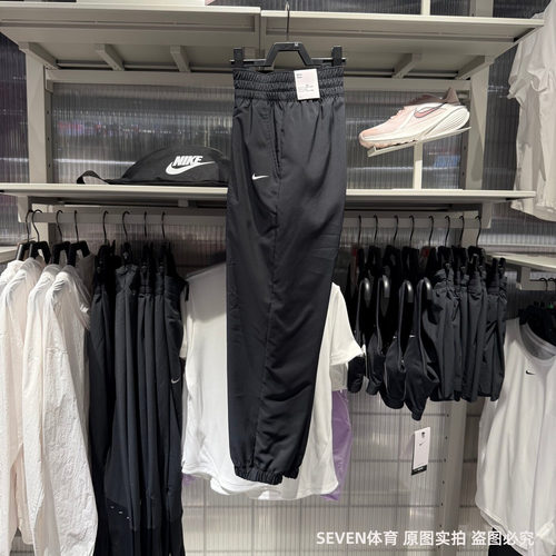 Nike耐克女26夏季新款运动束脚收口透气休闲裤运动长裤HJ1051-013