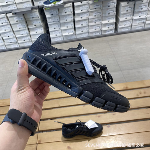 正品Adidas/阿迪达斯春季男女同款网面轻便运动休闲跑步鞋IF1019