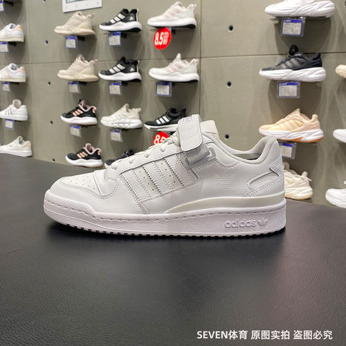 阿迪达斯男子系带耐磨运动休闲鞋