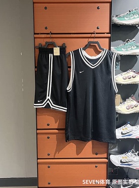 正品NIKE/耐克男子夏季新款篮球训练速干运动休闲背心T恤 FQ3708