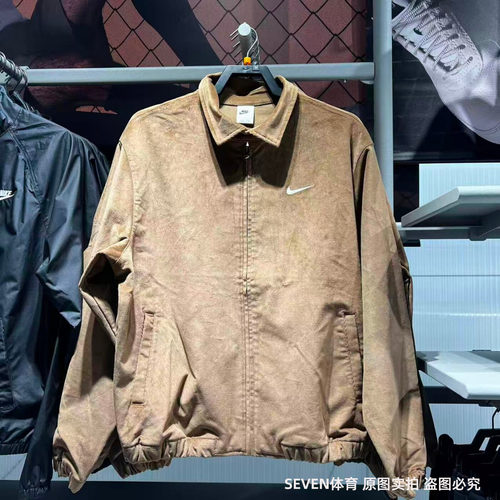 Nike耐克25秋冬新款男子灯芯绒保暖运动立领夹克外套 IM9349-235