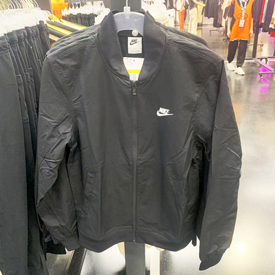 正品Nike/耐克NSW Club男子透气棒球服薄款夹克外套 DM6822-010