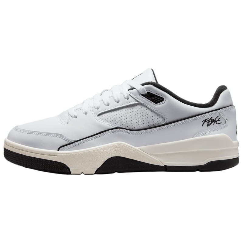 Nike耐克男鞋JORDANFLIGHTCOURT黑色低帮复古板鞋春HF3255