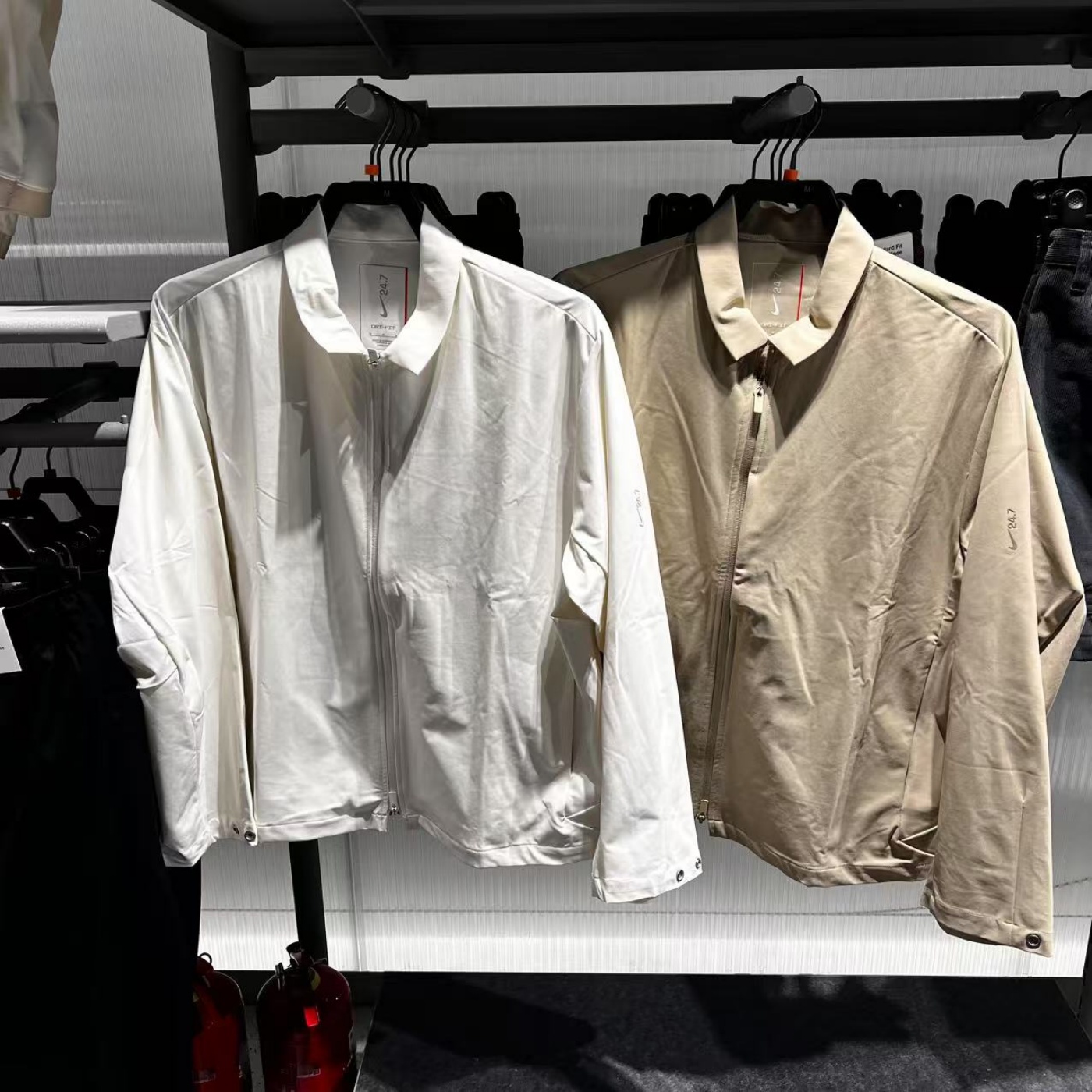 NIKE耐克男外套25秋新款防风防晒皮肤衣翻领运动夹克 IF2868-133