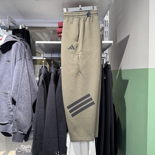 Adidas阿迪达斯男子25年春季新款三条纹运动休闲裤直筒长裤JD4891