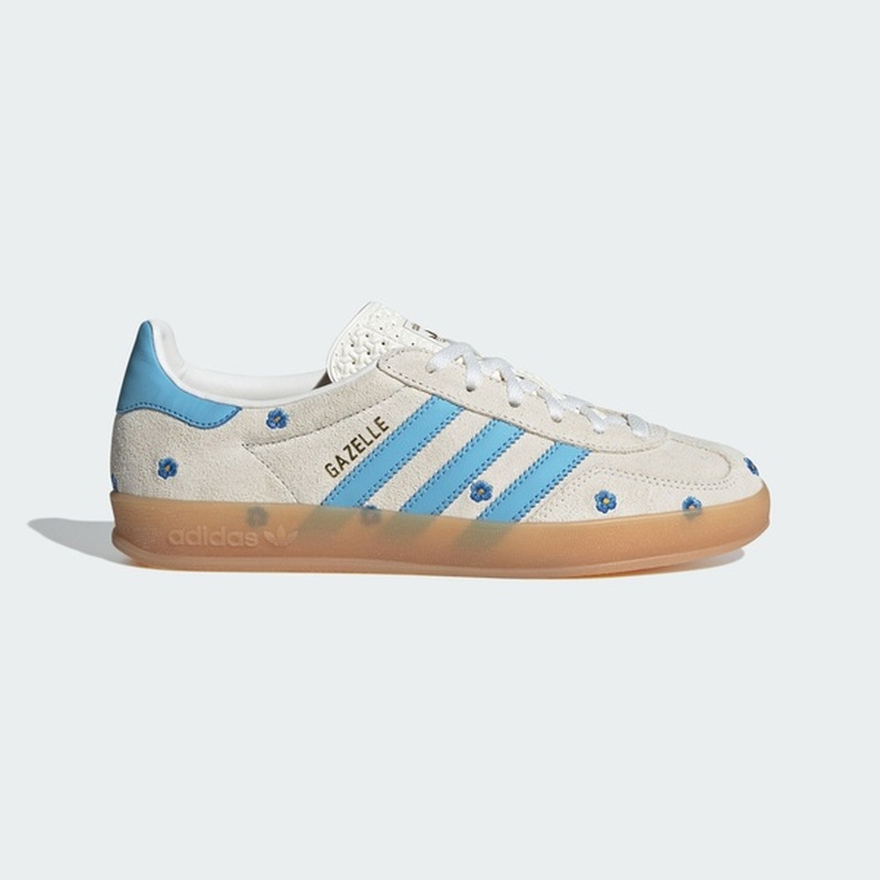 ADIDAS阿迪达斯三叶草女GAZELLEINDOOR德训板鞋「T头鞋」IF4491