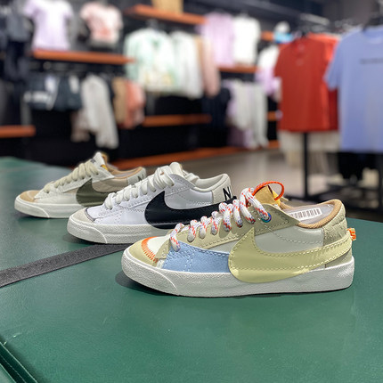 正品 Nike耐克男女BLAZER LOW 77低帮舒适耐磨运动休闲板鞋DQ1470