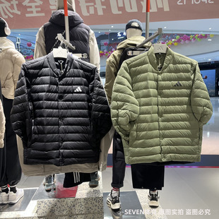 Adidas阿迪达斯外套男子冬新款休闲保暖轻薄款排骨羽绒服JM1239
