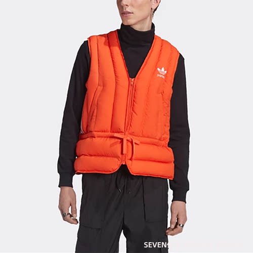 正品Adidas/阿迪达斯三叶草男冬季运动休闲保暖防风棉马甲HM6750