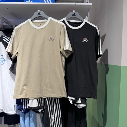 Adidas阿迪达斯男女同款短袖26夏季新款印花宽松透气T恤 JZ5071
