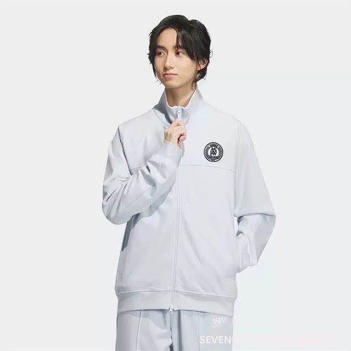 正品Adidas/阿迪达斯男子春季新款运动休闲立领夹克外套 JE3635