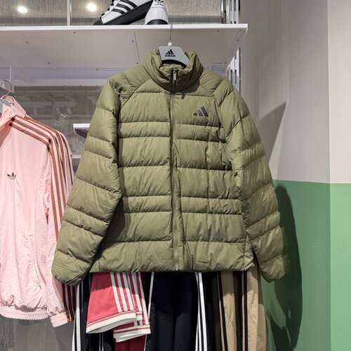 Adidas阿迪达斯男26秋冬新款户外防风立领保暖运动棉服外套KS7698