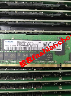 M393A4K40DB3-CWE 服务器内存条 32G 2RX4 PC4-3200AA ECC RDIMM