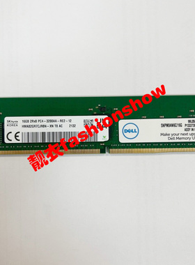 DELL戴尔SNPM04W6C/16G AA799064 16G DDR4 3200 ECC RDIMM内存条