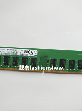 三星8G 1RX8 PC4-2400T 纯ECC UDIMM 服务器内存M391A1K43BB1-CRC