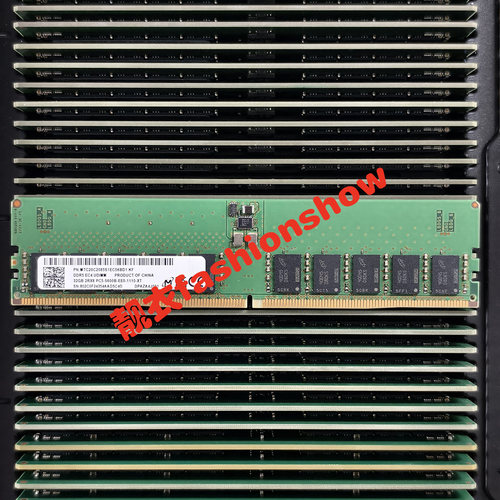 镁光32G 2RX8 5600 纯ECC UDIMM服务器内存 MTC20C2085S1EC56BD1