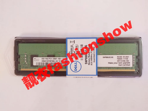 Dell C4130 R530 R630 R730. XD用内存SNP888JGC/8G 1Rx8 2400R