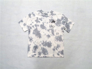 美式 T恤tiedye圆领滑板街舞bboy运动tee 街潮牌独立艺术家扎染短袖
