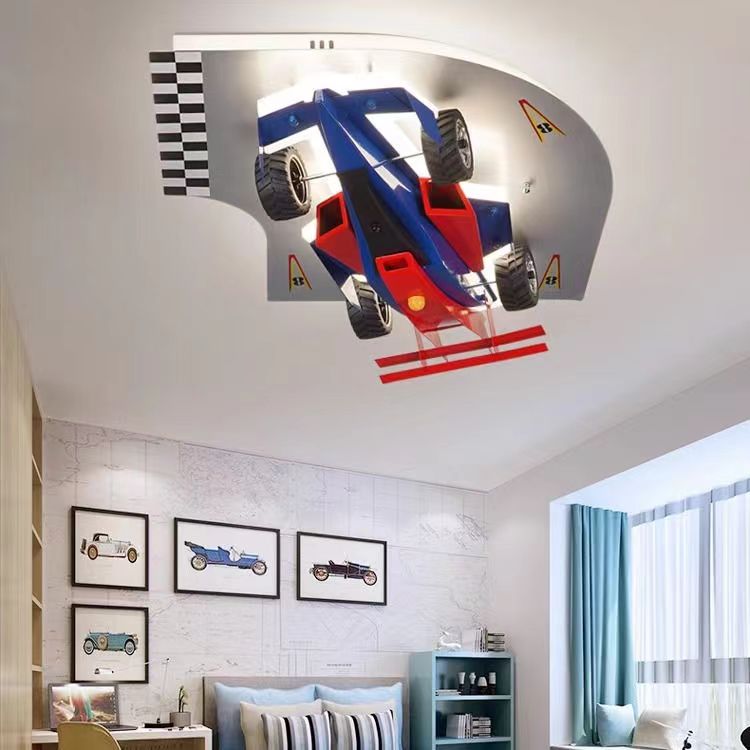 led男孩卧室灯创意卡通幼儿园