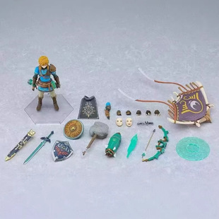 新款figma#626dx林克 塞尔达传说 天空之剑 林克 可动 手办模型