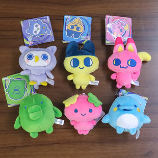 可爱梦幻系列拓麻歌子毛绒公仔挂件麻美吉大嘴吉玩偶玩具钥匙扣