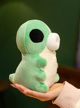 跨境游戏空洞骑士 Hollow Knight绿色虫子玩偶毛绒玩具周边公仔