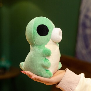 跨境游戏空洞骑士 Hollow Knight绿色虫子玩偶毛绒玩具周边公仔