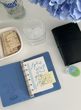 【OYI活页套组】活页笔记本子工作简约ins软皮活页夹可拆卸外壳