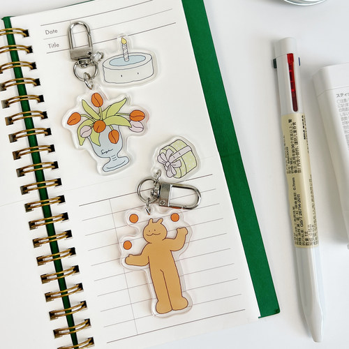 桑兔兔桑钥匙扣亚克力小挂件