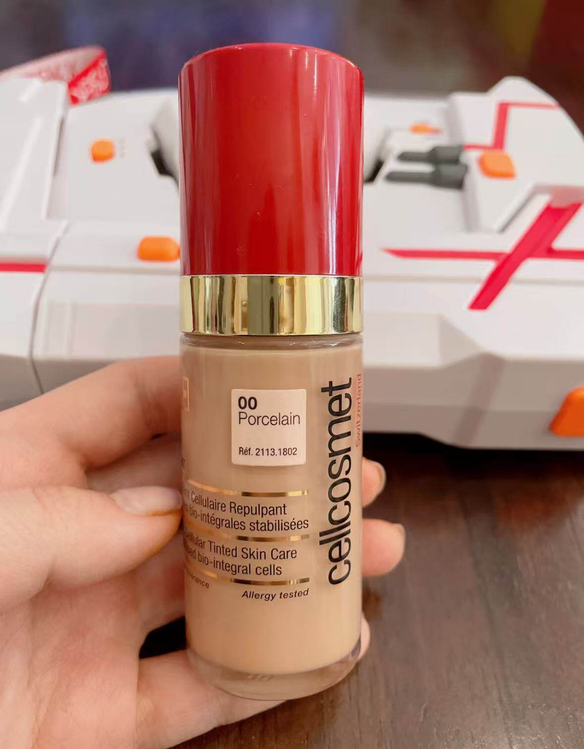 现货！欧版Cellcosmet/瑞妍新品粉底液最白色00#
