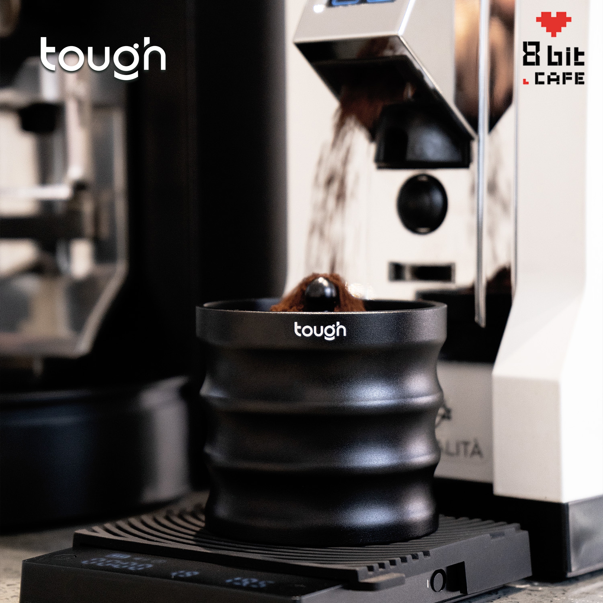 顽固二代火山不锈钢接粉罐