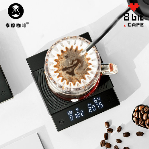 泰摩电子秤黑镜BASIC计时小巧