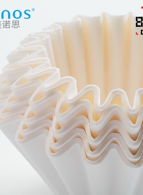 美诺思minos 蛋糕型咖啡滤纸手冲滴漏折 纸滤杯 kalita蛋糕滤纸