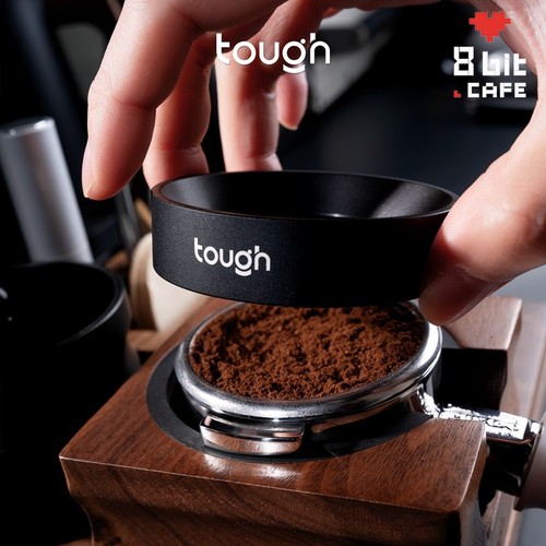 顽固咖啡接粉环58mm磁吸式外卡接粉器防飞粉布粉环咖啡机手柄布粉