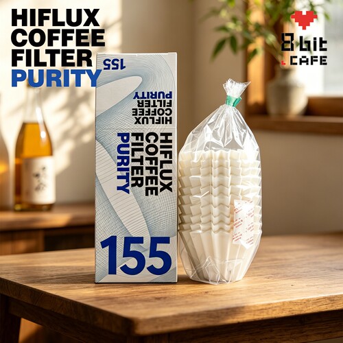 HIFLUX韩国PURITY纯净系列手冲蛋糕滤纸平底咖啡滤杯FAST滤纸