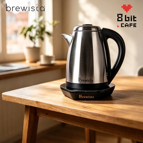 Brewista智能多功能控温手冲咖啡杯测壶冲泡茶冲煮壶咖啡器具1.7L