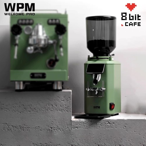 WPM惠家磨豆机ZD18S家用商用平刀意式美式咖啡豆研磨粉器电动小型