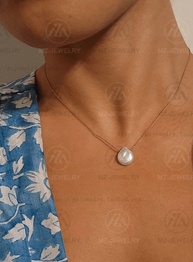 复古极简优雅短款饰品项链无性别